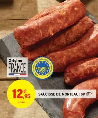 Saucisse De Morteau Igp