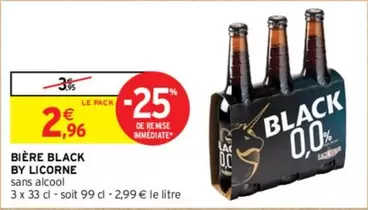 Licorne - Bière Black