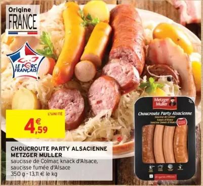 Metzger Muller - Choucroute Party Alsacienne