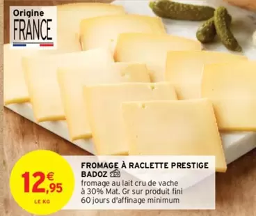 Badoz - Fromage À Raclette Prestige