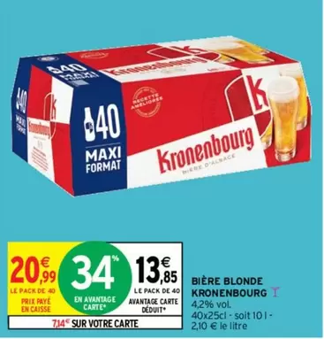 Kronenbourg - Bière Blonde