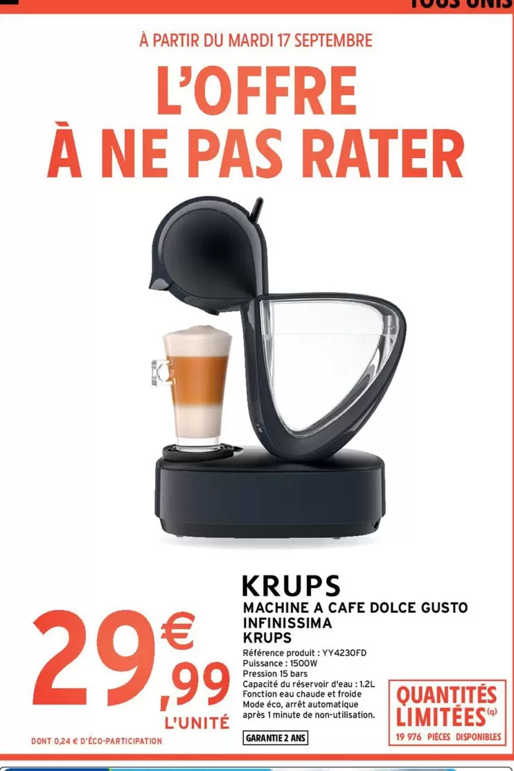 Krups - Machine A Cafe Dolce Gusto Knip51