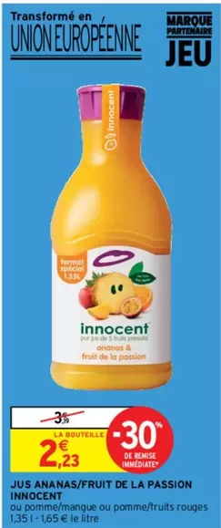 Innocent - Jus Ananas/fruit De La Passion