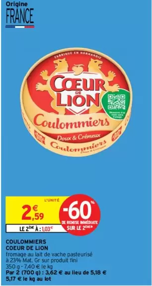 Coeur de Lion - Coulommiers