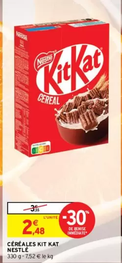 Nestlé - Céréales Kit Kat