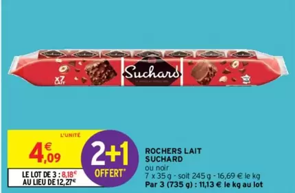 Suchard - Rochers Lait