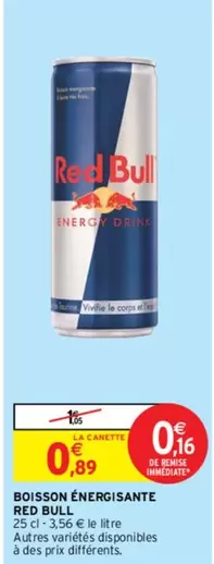 Red bull - Boisson Énergisante