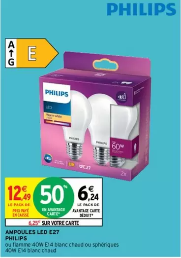 Philips - Ampoules Led E27