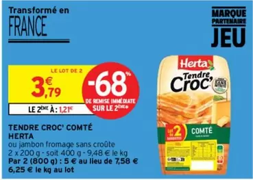 herta - tendre croc' comté