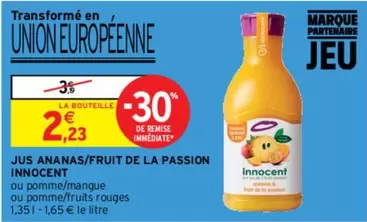 Innocent - Jus Ananas/fruit De La Passion