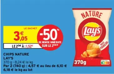 lay's - chips nature