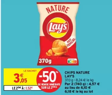 Lay's - Chips Nature