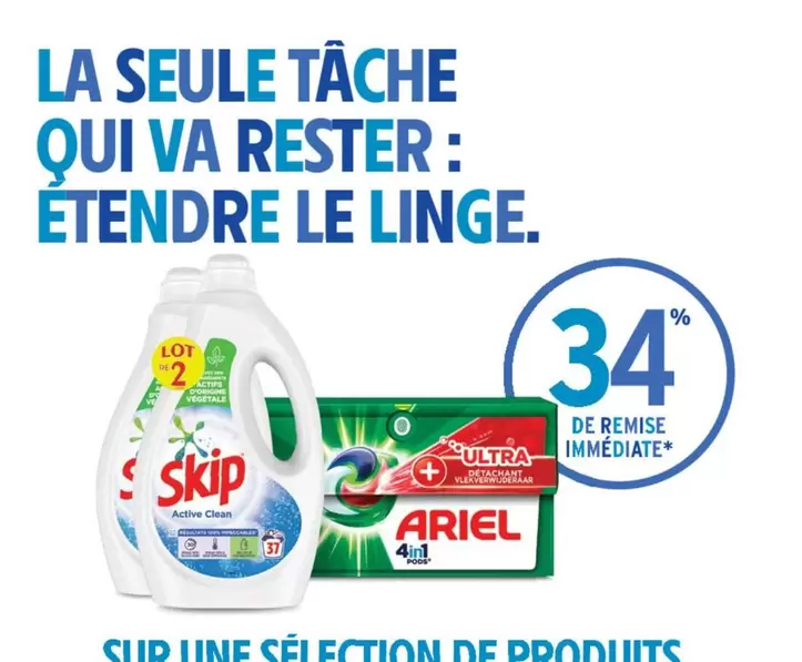 Skip - La Solution Idéale pour Élargir le Linge : La Tâche Incontournable