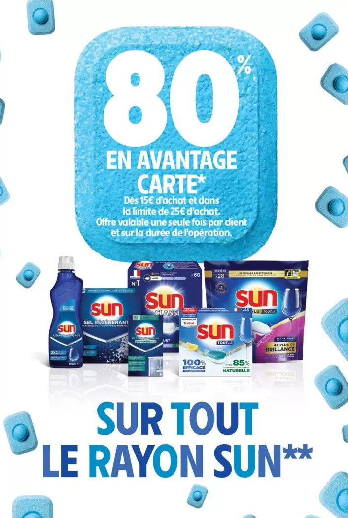 sun - sur tout le rayon