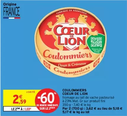 Coeur de Lion - Coulommiers