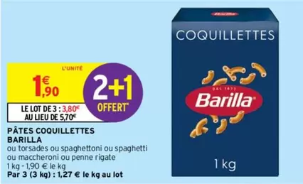 Barilla - Pâtes Coquillettes