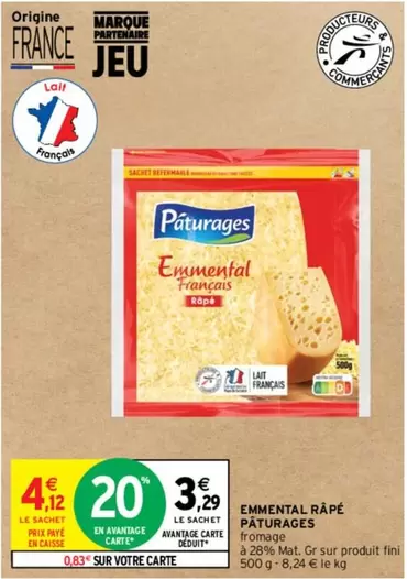 Paturages - Emmental Rape