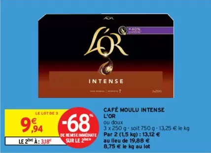 L'Oréal - Café Moulu Intense