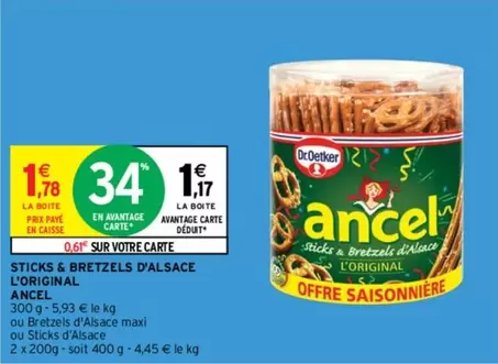 Ancel - Stick & Bretzels D'alsace L'original