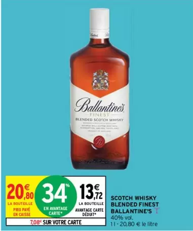 Ballantine's - Scotch Whisky Blended Finest