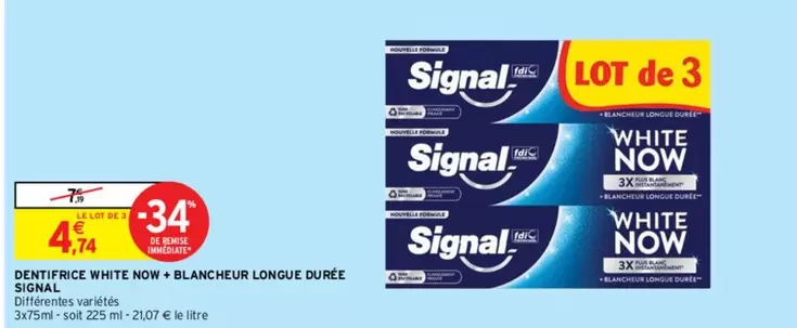 Signal - Dentifrice White