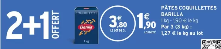 Barilla - Pâtes Coquillettes