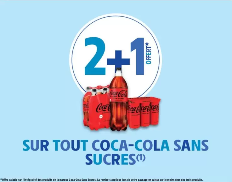 Coca cola - Sur Tout Coca-cola Sans Sucres