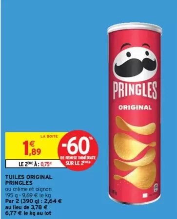 Pringles - Tuiles Original