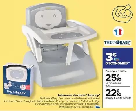 Therm Baby - Rehausseur De Chaise "baby Top"