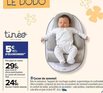 TOUS - Cocon De Sommeil offre à 24,9€ sur Carrefour Drive