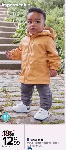 Tex - Parka Bébé