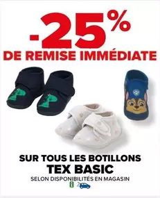 TOUS - Tex Basic - Sur Tous Les Botillons