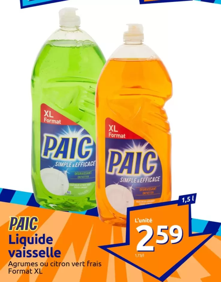 Paic - Liquide Vaisselle