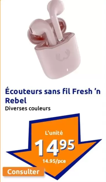 Écouteurs Sans Fil Fresh 'n Rebel