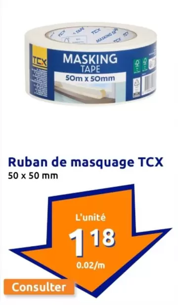 Tex - Tcx - Ruban De Masquage