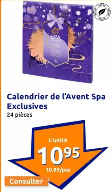 Avent - Calendrier De L'avent Spa Exclusives