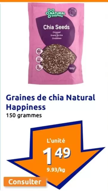 Natural Happiness - Graines De Chia