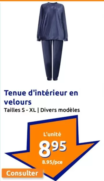 Tenue D'intérieur En Velours