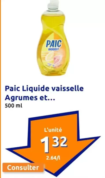 Paic - Liquide Vaisselle Agrumes Et