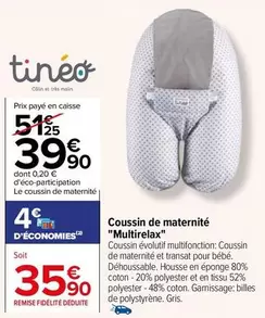 tineo - coussin de maternité "multirelax"