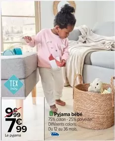 tex -  baby - pyjama bébé