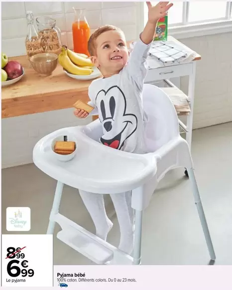 Disney - Pyjama Bébé