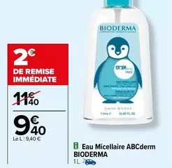 Bioderma - Eau Micellaire Abcderm