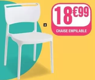 Chaise Empilable