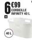 Corbeille Infinity 40 L