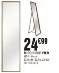 Miroir Sur Pied