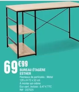 Bureau Étagère Esther