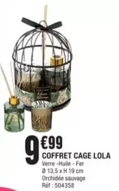 Coffret Cage Lola