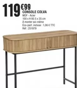 Console Colva