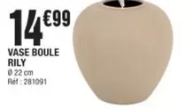 Vase Boule Rily